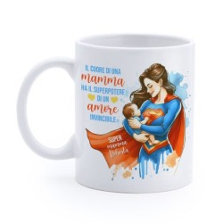 Tazza Mug Super Mamma,...